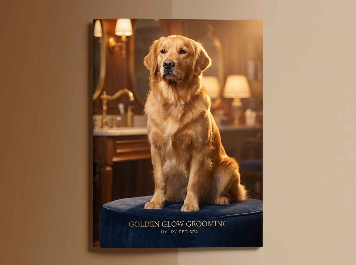 Regal dog campaign style