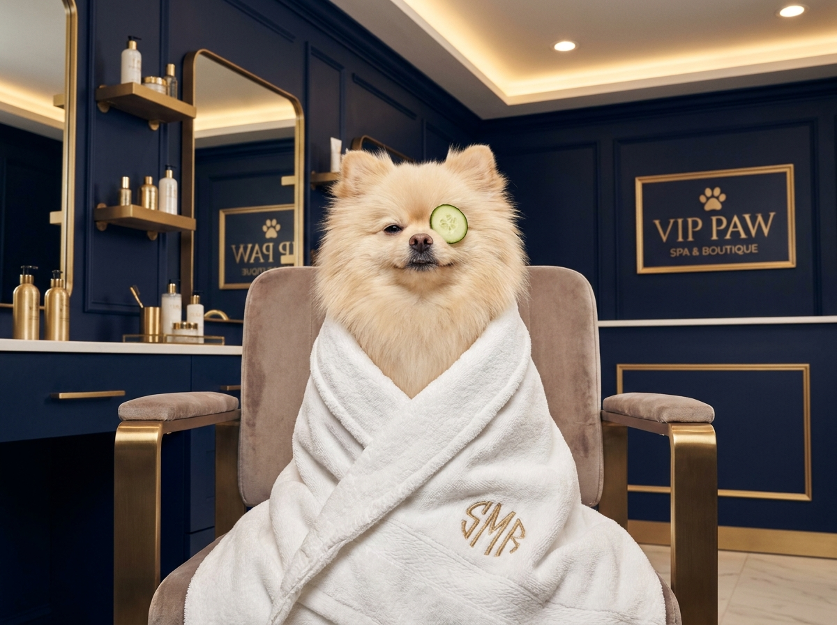 VIP pup campaign style